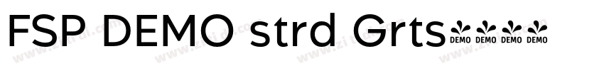 FSP DEMO strd Grts字体转换 FSP DEMO strd Grts字体转换